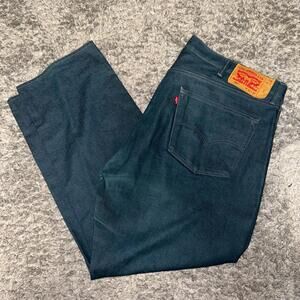 Levi's Men's Blue and Navy Jeans
